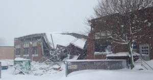 Property damage snowstorm